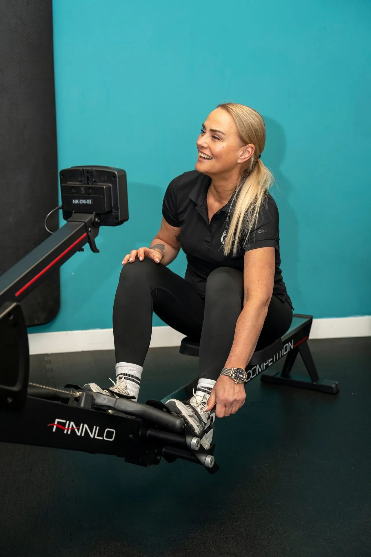 Angelique Dijkman - Personal Trainer bij JPT, sfeerbeeld in de trainingsruimte